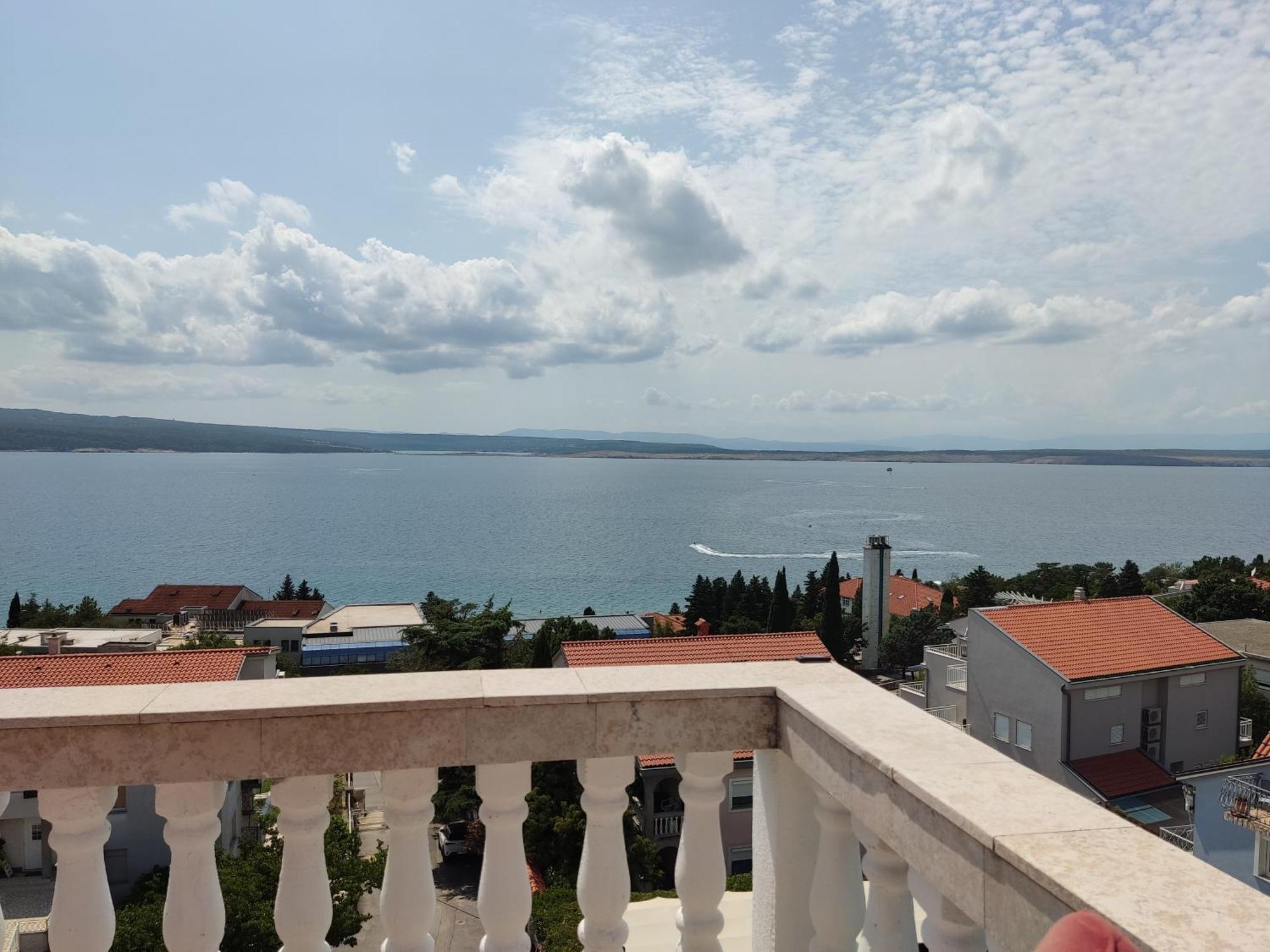 Panorama View Close Sandy Beach 100M To Talasoterapija, Криквеница Екстериор снимка