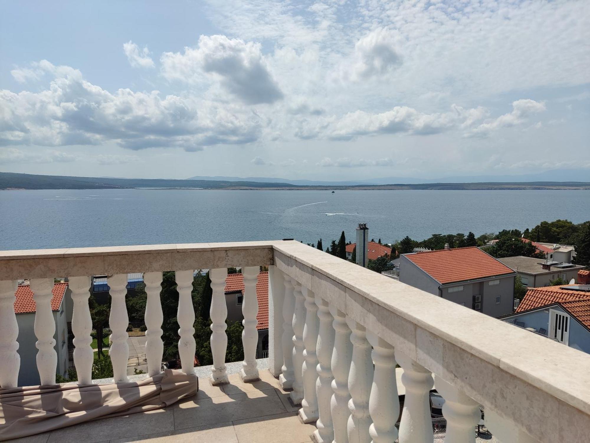 Panorama View Close Sandy Beach 100M To Talasoterapija, Криквеница Екстериор снимка